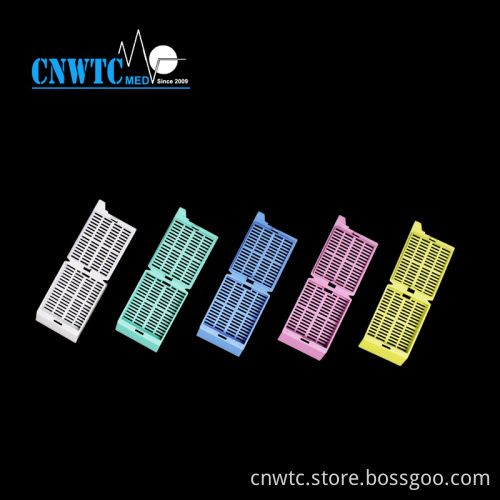 Lab Supplies: Square Embedding Cassette for Plastic Pathology Biopsy Specimens